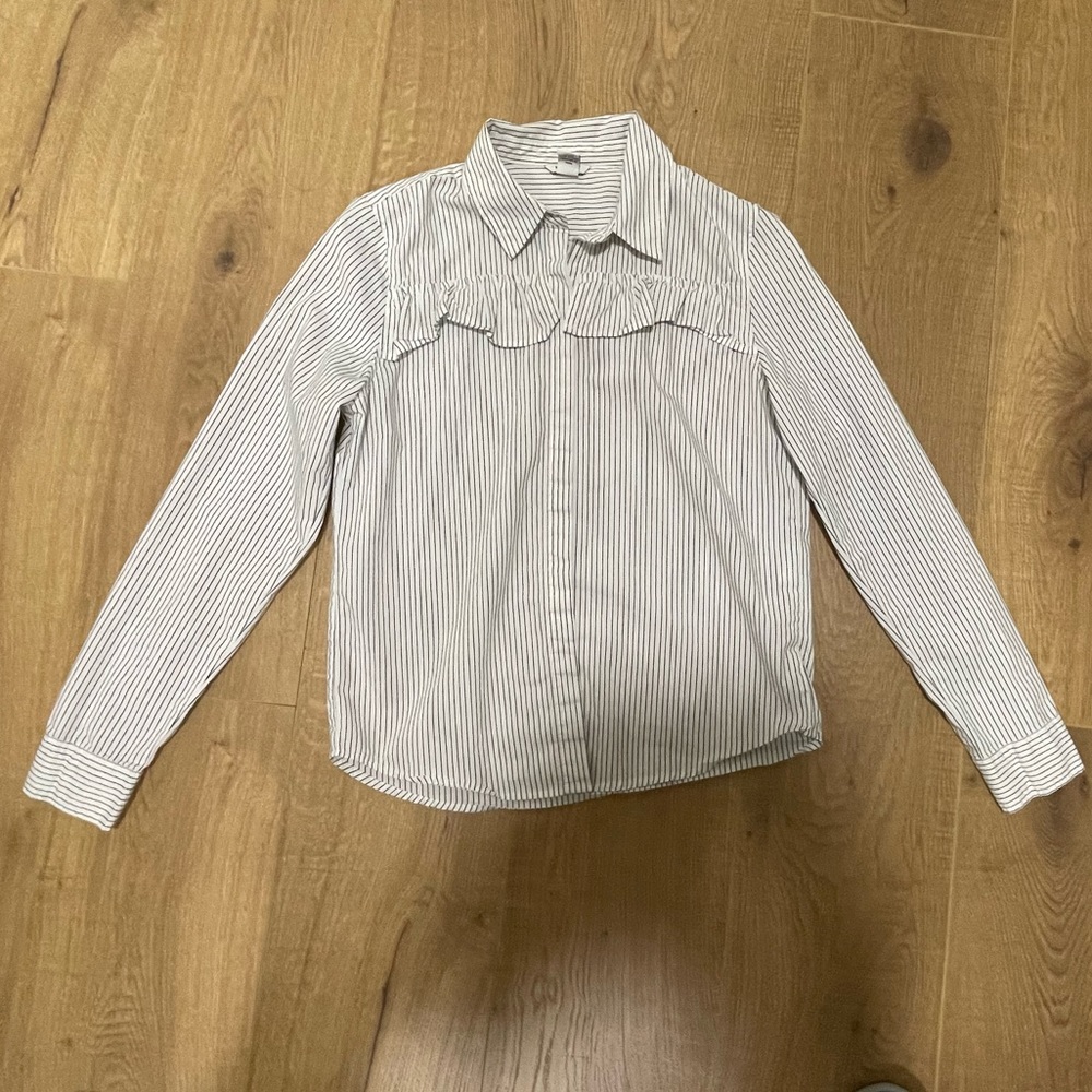 Forever 21 Button Down Stripe Shirt